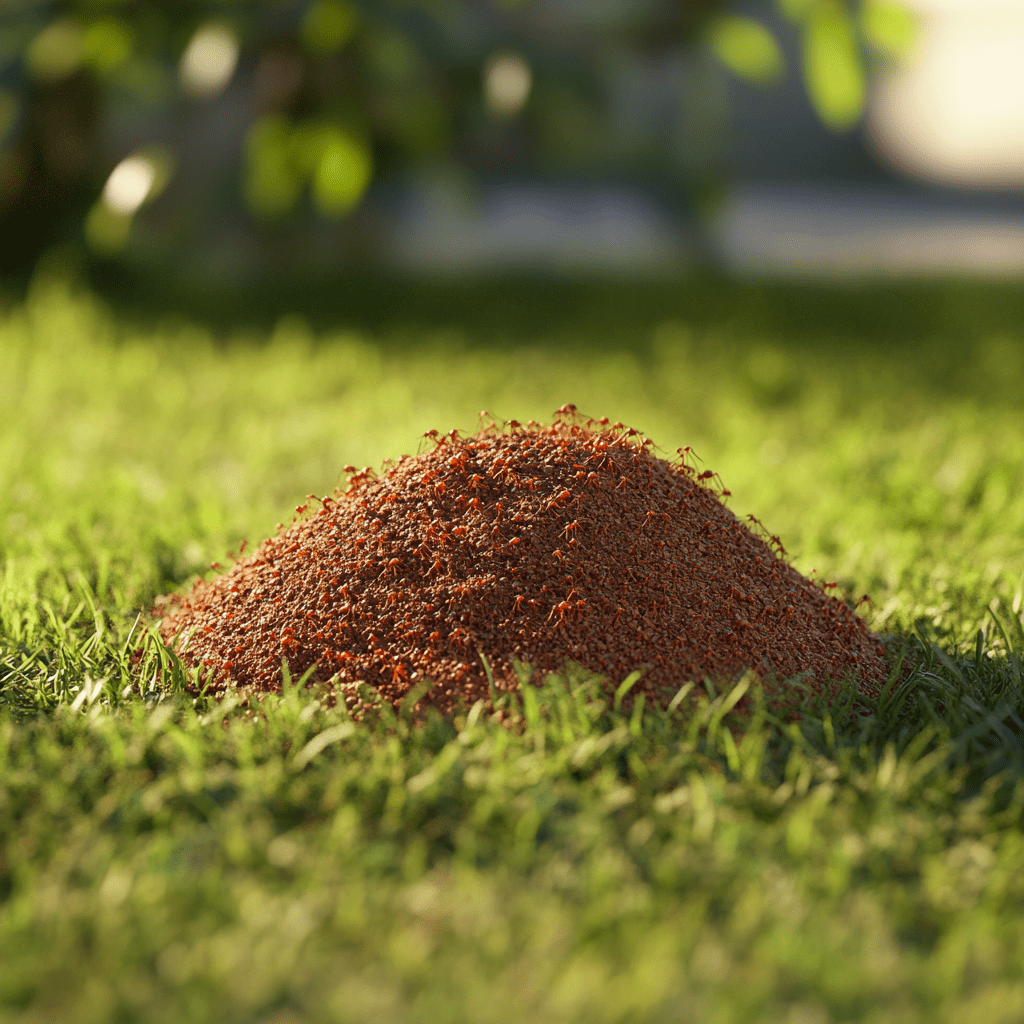 fire ant mound treatment