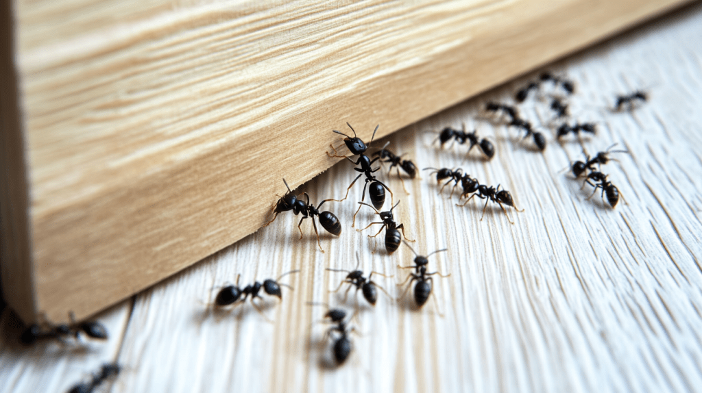 get rid of big black ants