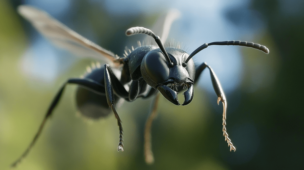 get rid of flying ants