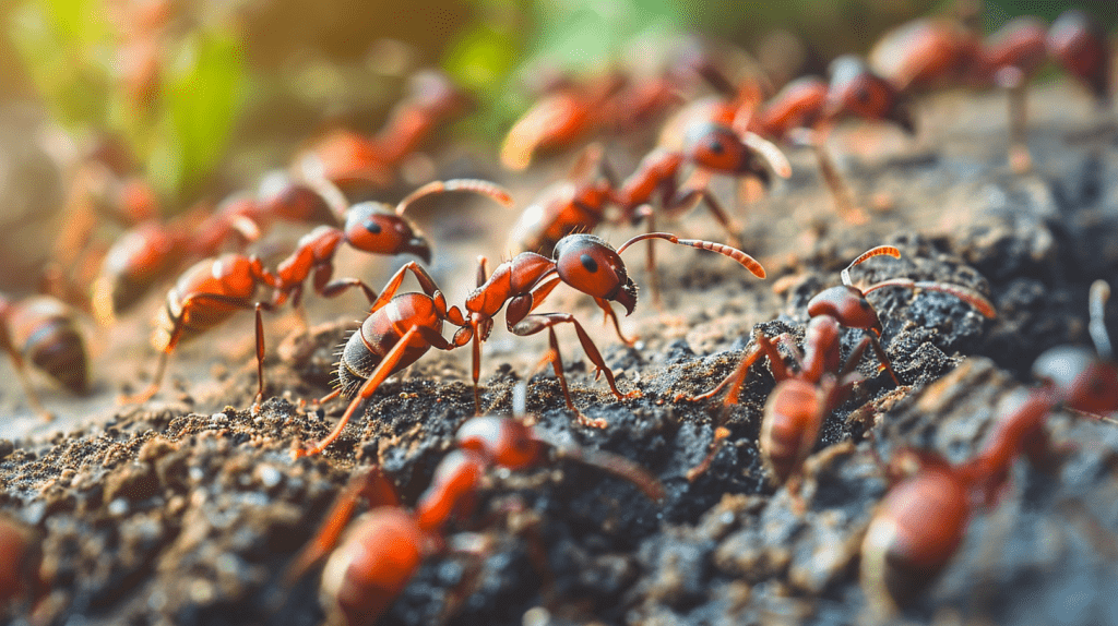 get rid of red ants