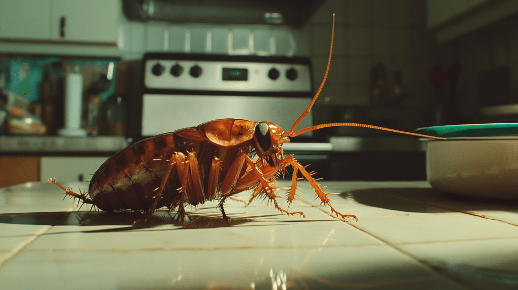 get rid of roaches in your kitchen