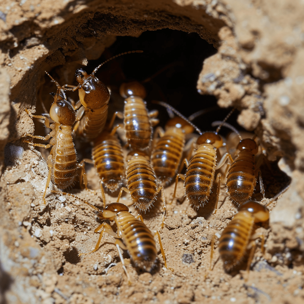 get rid of subterranean termites