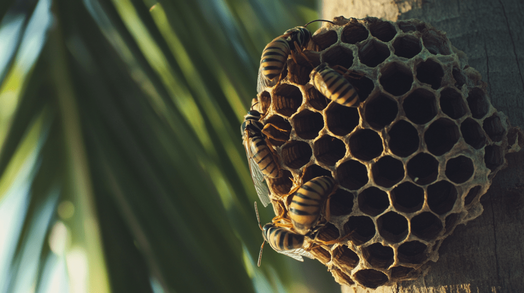 get rid of wasps nest lakewood ranch fl