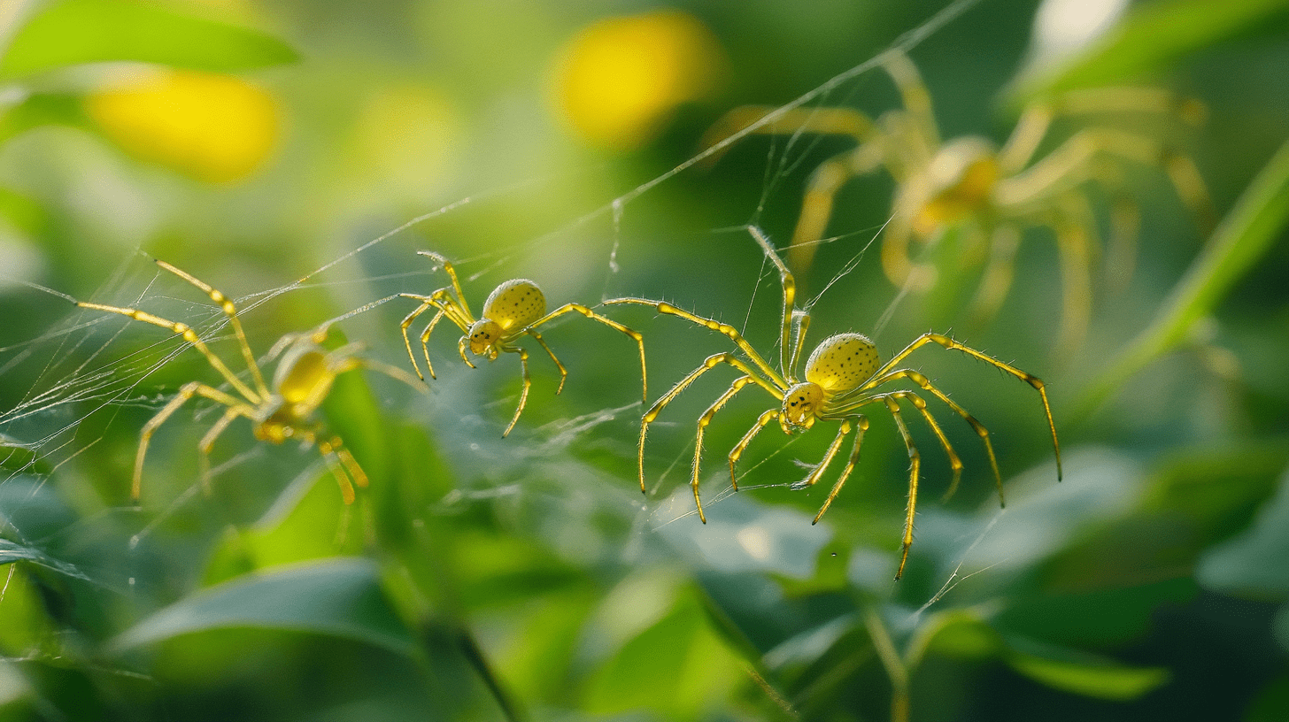 nursery web spiders