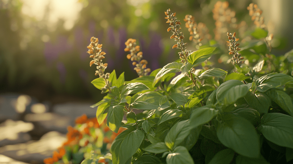 get rid of mosquitoes basil