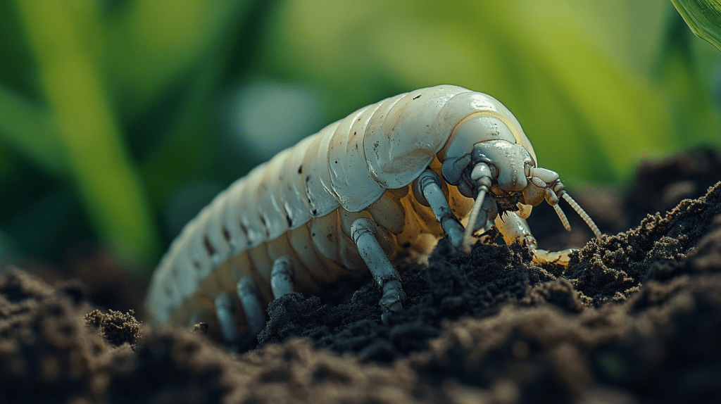 get rid of white grubs