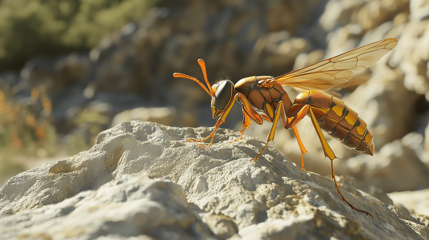 Image of a Paper Wasp