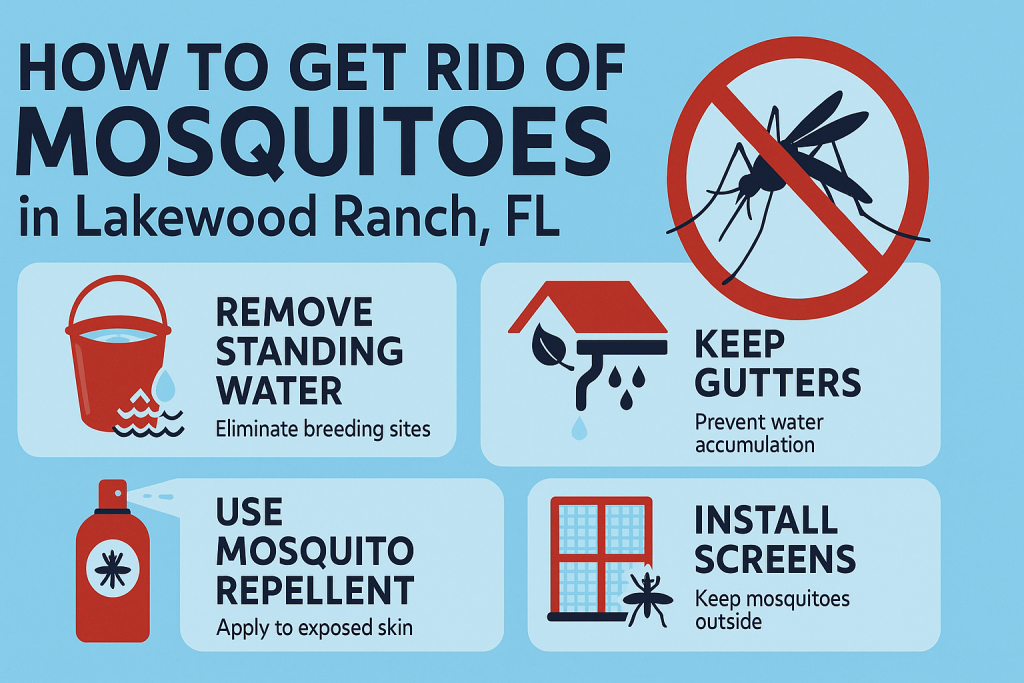 getting rid of mosquitoes in lakewood ranch fl